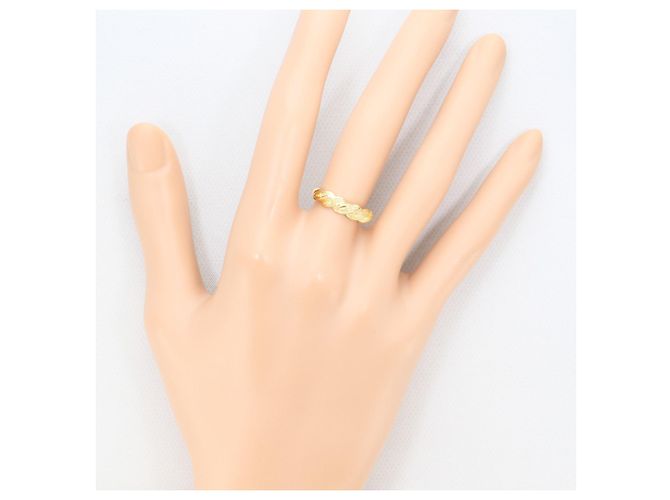 Autre Marque 18K Gelbgold-Ring mit Diamant Golden - Ansicht 6