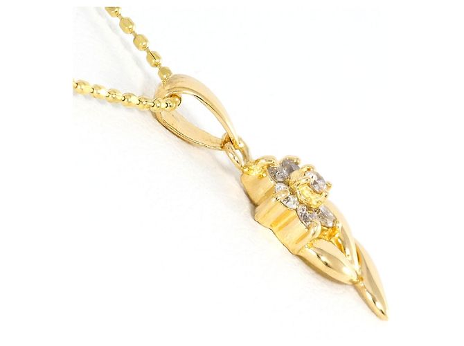 Autre Marque Collana in oro giallo 18K con diamante D'oro - vista 2