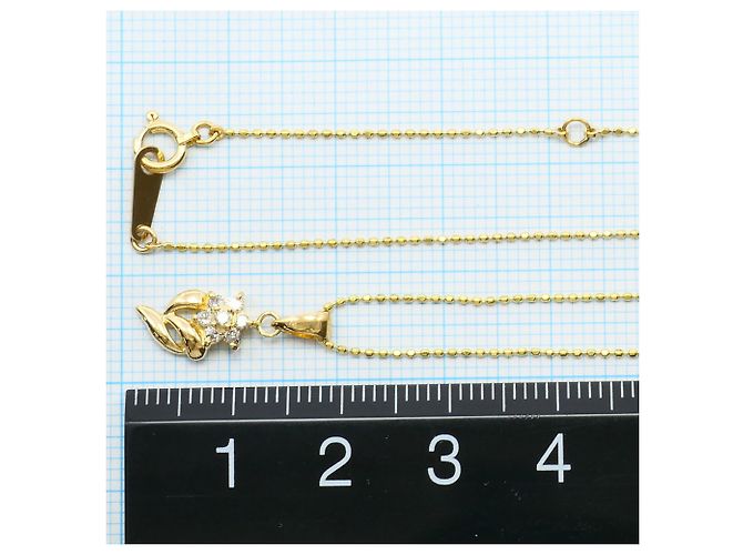Autre Marque Collana in oro giallo 18K con diamante D'oro - vista 4