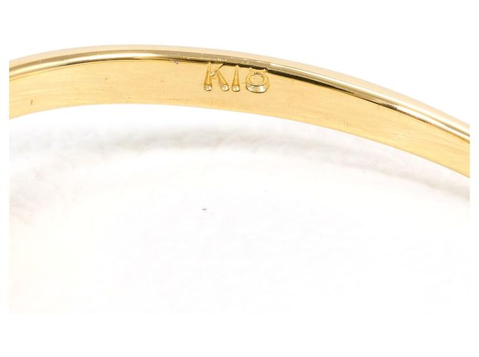 Autre Marque 18K Gelbgold-Ring mit Diamant Golden - Ansicht 4