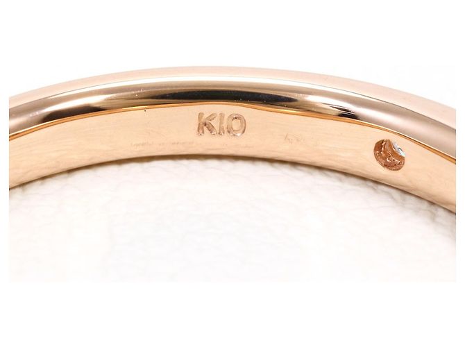 Autre Marque 10K Roségold Diamantring Golden - Ansicht 4