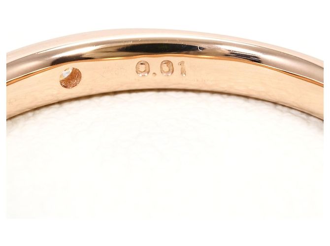 Autre Marque 10K Roségold Diamantring Golden - Ansicht 5