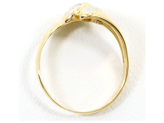 Autre Marque PT900 Platin- und 18K Gelbgold Ring Golden - Ansicht 2