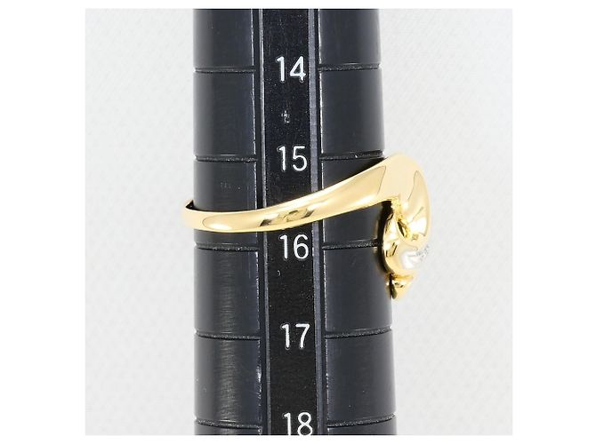 Autre Marque PT900 Platin- und 18K Gelbgold Ring Golden - Ansicht 7