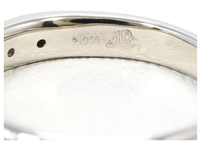 Autre Marque PT950 Platinring mit Diamant - Ansicht 4