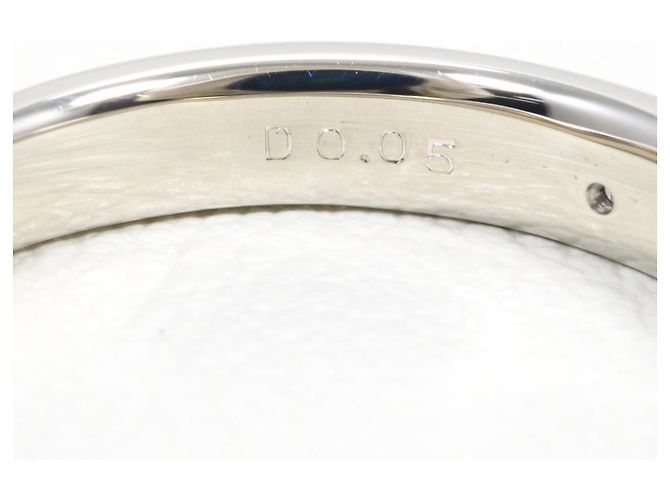 Autre Marque PT950 Platinring mit Diamant - Ansicht 5