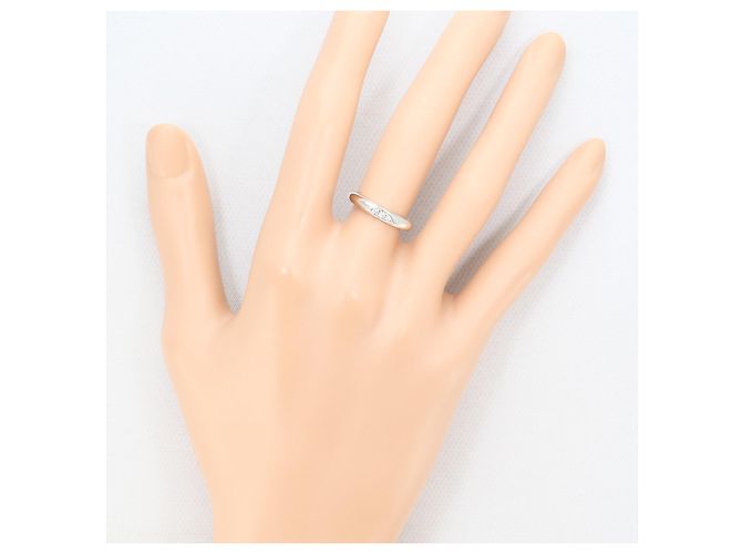 Autre Marque PT950 Platinring mit Diamant - Ansicht 6