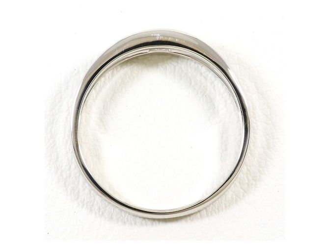Autre Marque Platinring mit Diamant - Ansicht 2