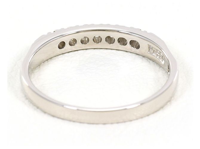 Autre Marque Platin 900 Ring mit Diamant - Ansicht 3