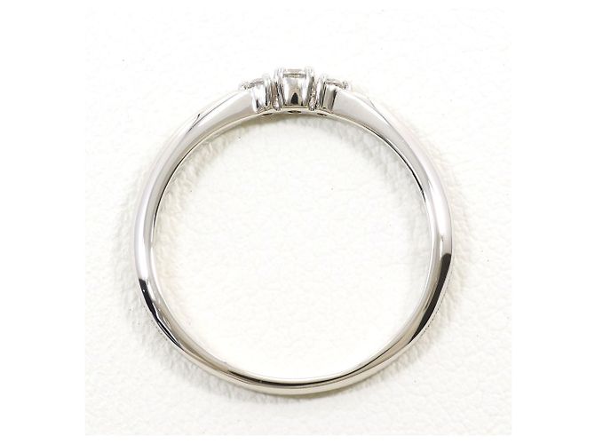 Autre Marque Platin-Ring mit rosa Turmalin und Diamant Pink - Ansicht 2