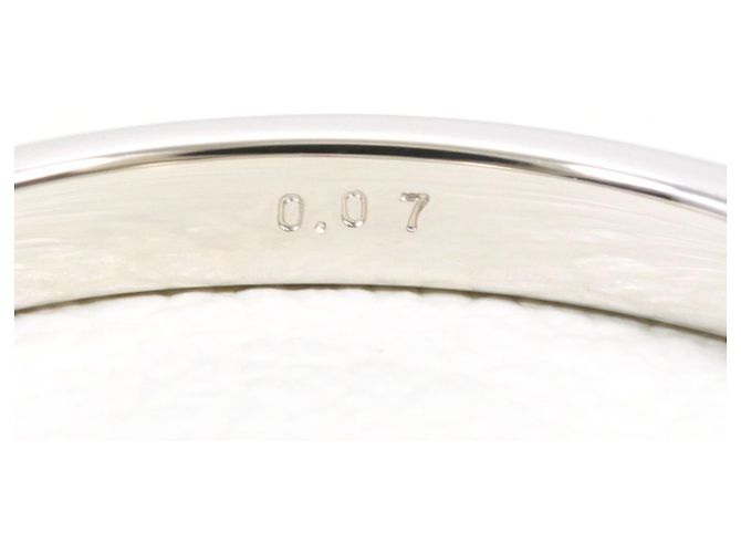 Autre Marque Platin-Ring mit rosa Turmalin und Diamant Pink - Ansicht 5