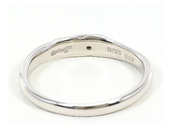 Autre Marque PT950 Platinring mit Diamant - Ansicht 3