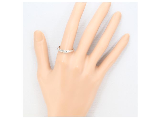Autre Marque PT950 Platinring mit Diamant - Ansicht 6