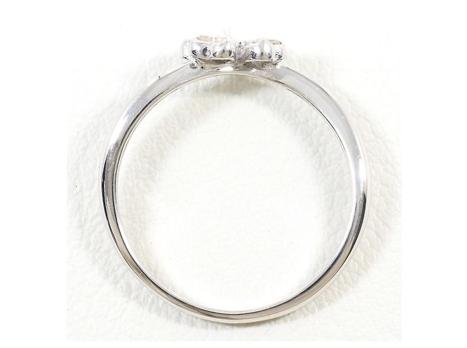 Autre Marque Diamantring aus Weißgold Golden - Ansicht 2