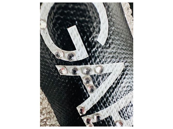 Dolce & Gabbana Strass-Sneaker Silber Schwarz - Ansicht 15