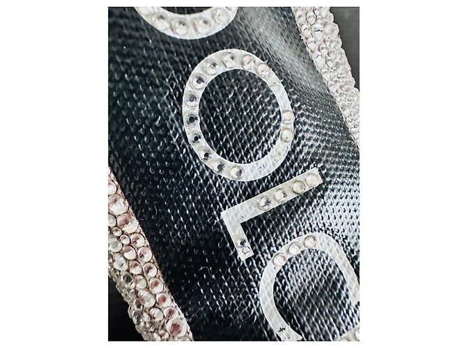 Dolce & Gabbana Strass-Sneaker Silber Schwarz - Ansicht 17