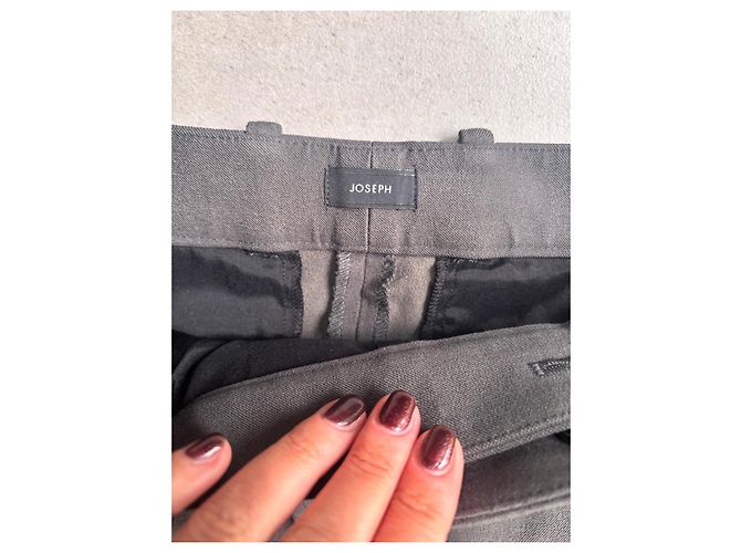 Joseph Stretch-Gabardine Hose Grau - Ansicht 2
