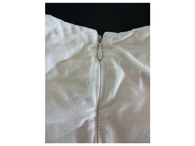 Burberry Mädchen Kleid aus rosa Cord Pink - Ansicht 10