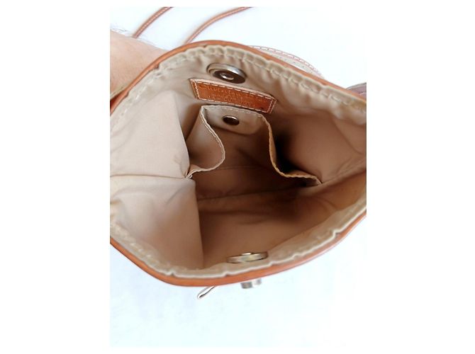 Christian Dior Borsa a Tracolla Monogram Marrone Beige - vista 8