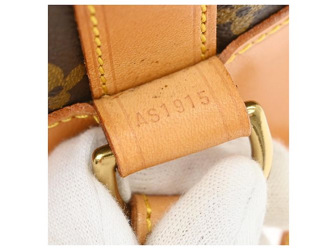 Zaino Louis Vuitton Randonnee Monogram Canvas PM Marrone - vista 5