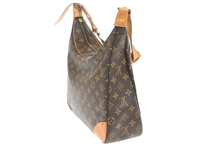 Louis Vuitton Boulogne Monogram Canvas 35 Marrone - vista 3