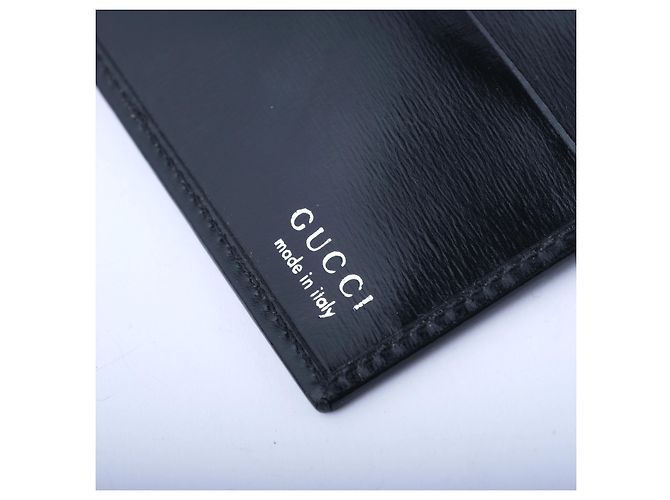 Gucci Bifold Wallet Compact G Logo Schwarz - Ansicht 6