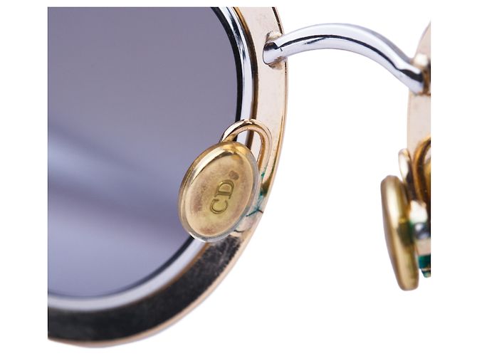Occhiali da sole Dior DiorChromic cat-eye blu metallo - vista 4
