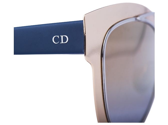 Occhiali da sole Dior DiorChromic cat-eye blu metallo - vista 6
