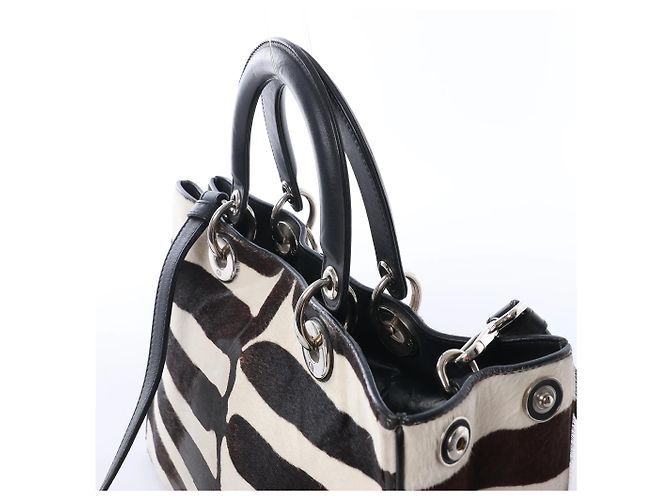 Borsa 2Way Dior Diorissimo Harako x Leather Marrone - vista 7