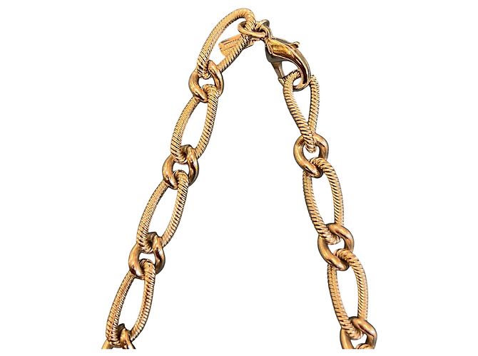 Salvatore Ferragamo Collana a catena argentata Ferragamo - vista 3