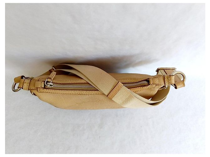 Prada Borsa a Tracolla in Pelle Beige - vista 8