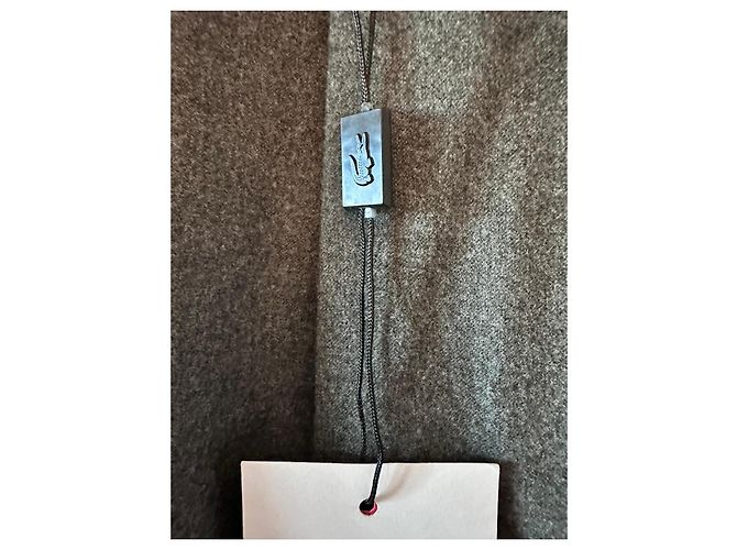 Lacoste weite graue Wollhose - Ansicht 3