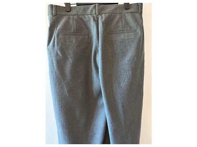 Lacoste weite graue Wollhose - Ansicht 6