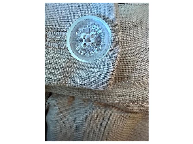 Pantalones Lacoste de algodón beige - Colección Fashion Show - vista 6