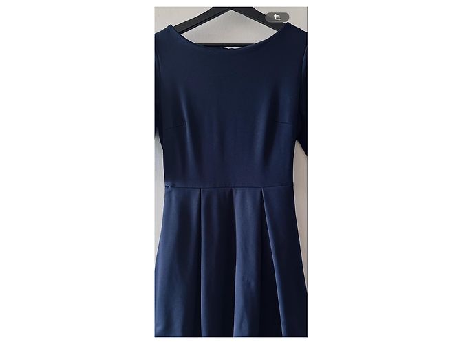 Abito Manoush blu navy con cut-out Blu scuro - vista 2