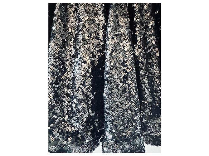 Michael Kors Paillettenkleid in Schwarz - Ansicht 6