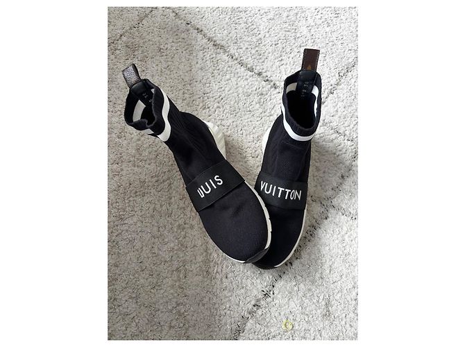 Louis Vuitton Botines Sock Boots Negro - vista 6