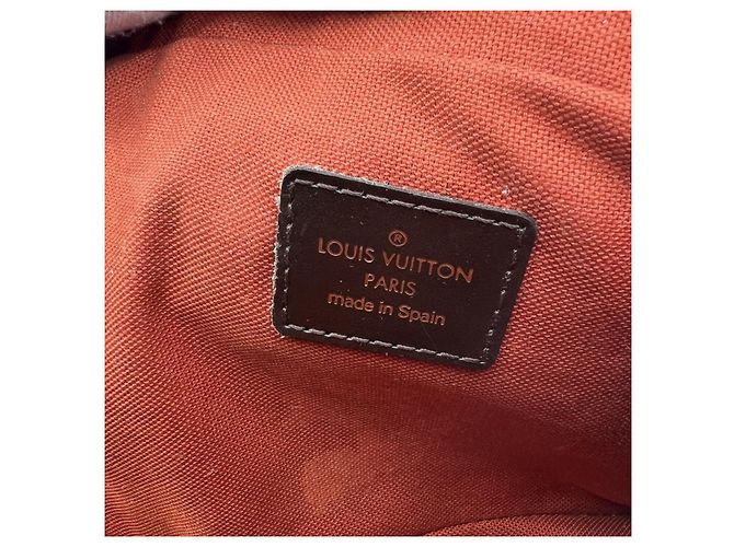 Louis Vuitton Geronimo Einflügel-Rucksack aus Damier Ebene Canvas Braun - Ansicht 4