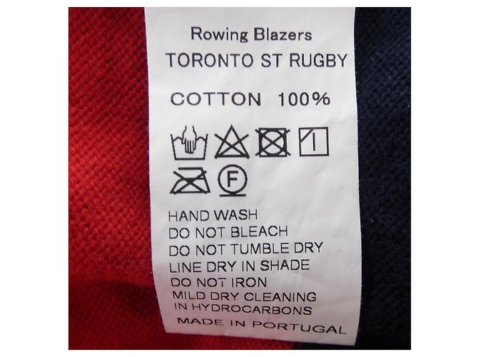 Autre Marque Polo de algodón Rowing Blazers Roja Azul Verde Azul marino - vista 3