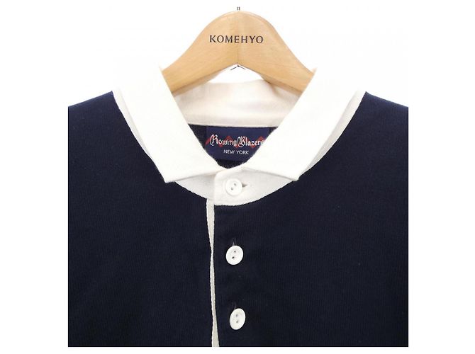 Autre Marque Polo de algodón Rowing Blazers Roja Azul Verde Azul marino - vista 5