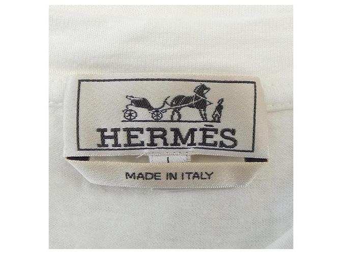 Hermès Camiseta Hermes Beige - vista 4