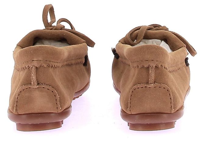 Minnetonka Mocassini in scamosciato marrone - vista 5