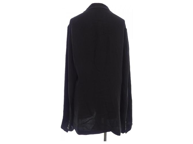 Hermès Giacca in seta Hermes 40 Nero - vista 2
