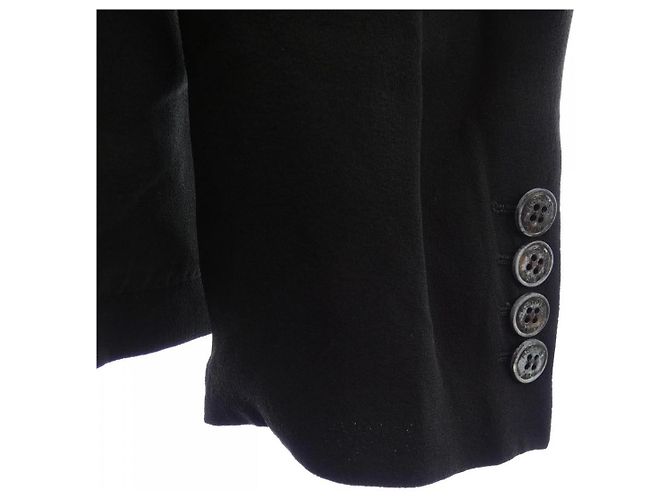 Hermès Giacca in seta Hermes 40 Nero - vista 6
