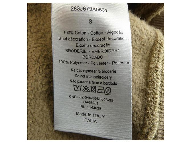 Dior Cotton Sweatshirt Green Khaki - view 3