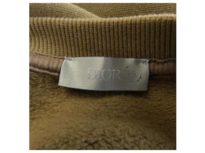 Dior Cotton Sweatshirt Green Khaki - view 4