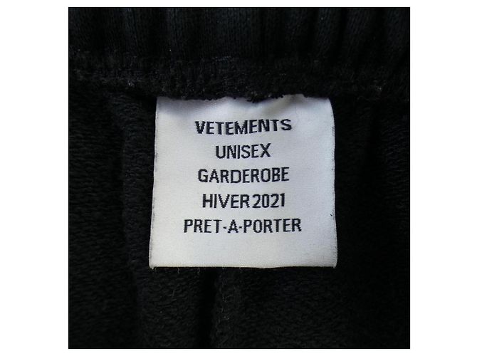 Vêtements Pantalones Vetements Negro - vista 4