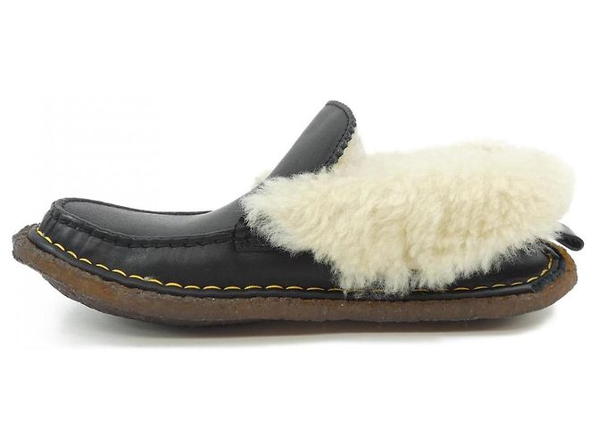 Chloé Chloe Lederschuhe Schwarz - Ansicht 2
