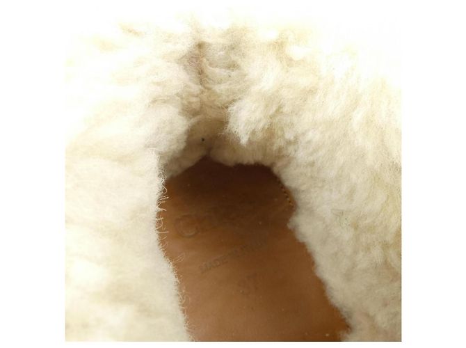 Chloé Chloe Lederschuhe Schwarz - Ansicht 6