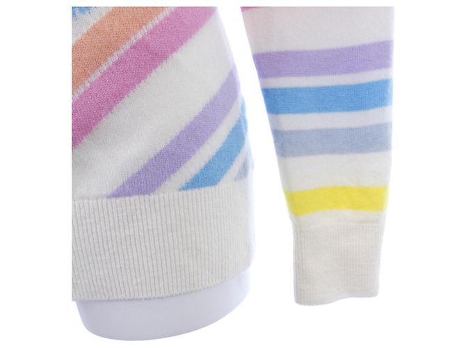Chanel P60517K46044 Punto de cachemira Azul Beige Púrpura - vista 7